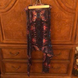 Psychedelic harem pants 80s style